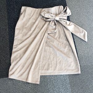 Missguided Taupe Miniskirt
